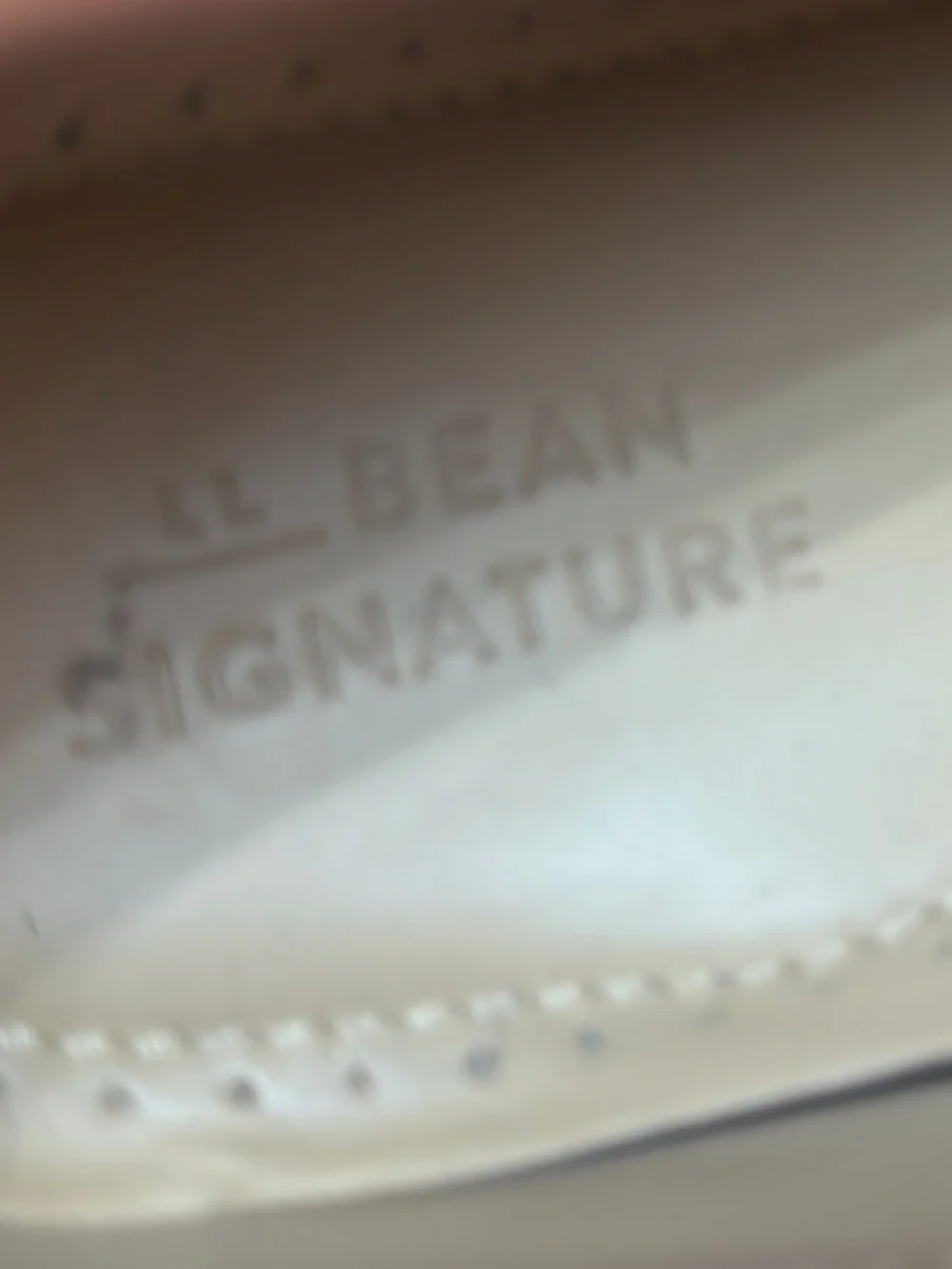 L.L. Bean premium leather